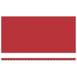 vidaXL Auvent Rétractable avec Rouge 600 ×300 cm tissu