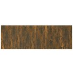 vidaXL Tête de lit murale Chêne fumé 240x1 5x80 cm Bois d'ingénierie