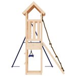 vidaXL Aire de jeux d'extérieur bois de pin massif