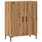 vidaXL Buffet chêne artisanal 69 5x34x90 cm bois d'ingénierie