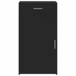 vidaXL Buffet noir 50x42 5x93 cm bois d'ingénierie