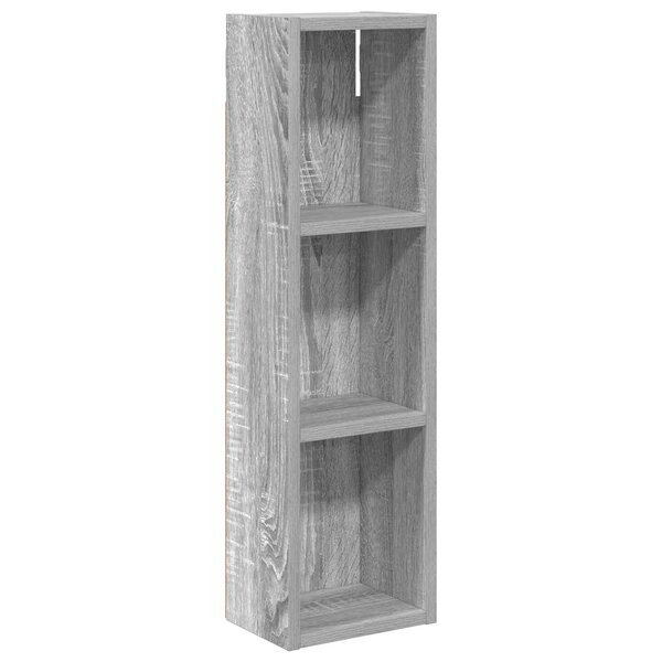 vidaXL Armoire murale de salle de bain Gris Sonoma 20 x 14 x 70 cm