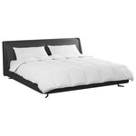 vidaXL Ensemble de Duvet avec oreiller 3 pc Blanc Plume de canard