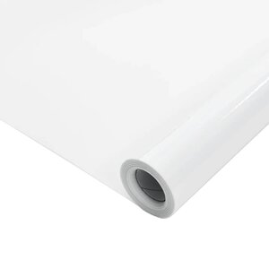 vidaXL Films pour fenêtre 5 Pièces statique dépoli blanc PVC