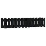 vidaXL Lit surélevé de jardin design de clôture 150x30x30cm pin massif