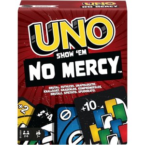 Mattel HWV18 - Uno No Mercy Jeu de cartes familial