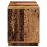 vidaXL Meuble TV vieux bois 120x30x40 5 cm bois d'ingénierie
