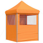 vidaXL Tente de fête Orange 200 x 200 x 306 cm Tissu Oxford