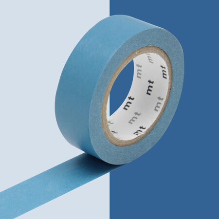 Masking Tape MT 1 5 cm Uni Bleu roi asahanada