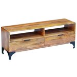 vidaXL Meuble TV bois de manguier 120x35x45 cm