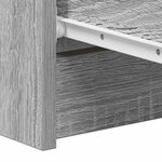 vidaXL Buffet Sonoma gris 60x35x98 5 cm Bois d'ingénierie
