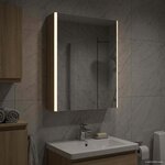 vidaXL Armoire Miroir de Salle de Bain Chêne Sonoma