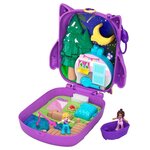 POLLY POCKET La Nuit en Foret du Hibou - Coffret Mini-figurine - 3 ans et +