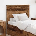 vidaXL Tête de lit Bois Ancien 80 cm Bois d'ingénierie