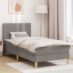 vidaXL Cadre de lit 80 x 200 cm Taupe