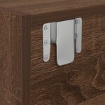 Meuble TV vidaXL Marron Chêne 100x31x25 5 cm Bois d'ingénierie
