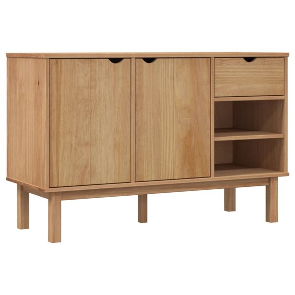 vidaXL Buffet OTTA 114x43x73 5 cm Bois massif de pin