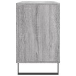 vidaXL Armoire à chaussures Sonoma gris 102x36x60 cm Bois d'ingénierie