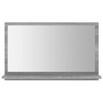 Miroir de bain 60 x 10 5 x 37 cm bois d'ingénierie gris 02_0006900
