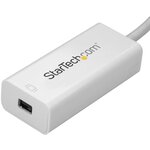 Startech.com adaptateur usb-c vers mini displayport 4k 60 hz - convertisseur usb type-c vers mdp en blanc