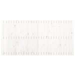 vidaXL Tête de lit murale Blanc 185x3x90 cm Bois massif de pin