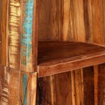 vidaXL Casier à bouteilles 50 x 40 x 180 cm Bois de manguier massif