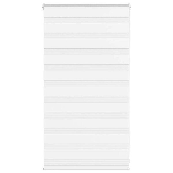 vidaXL Store zèbre blanc 70x100 cm largeur du tissu 65 9 cm polyester
