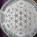 Monnaie INDIAN ELEPHANT Patterns of the World 2 Oz Argent 2000 Francs Cameroon 2026 (PRÉCOMMANDE)