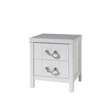 Ensemble de meubles style bord de mer blanc armoire 2 portes et bureau