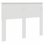 vidaXL Tête de lit Blanc Brillant 120 cm Bois d'ingénierie