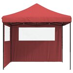 vidaXL Tente de fête Bordeaux 292 x 292 x 315 cm Tissu Oxford