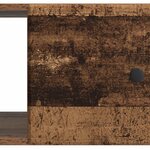 vidaXL Table basse Bois ancien 90 x 50 x 40 cm Bois d'ingénierie