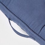 Coussin rehausseur pour canapé en coton  Bleu marine - HOMESCAPES