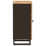 vidaXL Meuble d'appoint Marron 40 x 33 x 75 cm Bois de mangue massif