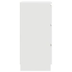 vidaXL Buffet blanc 37 5x35x76 cm bois d'ingénierie