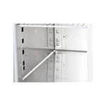 Réfrigérée positive 3 portes avec dosseret - profondeur 800 - cool head - r290a - acier inoxydable3561pleine x800xmm
