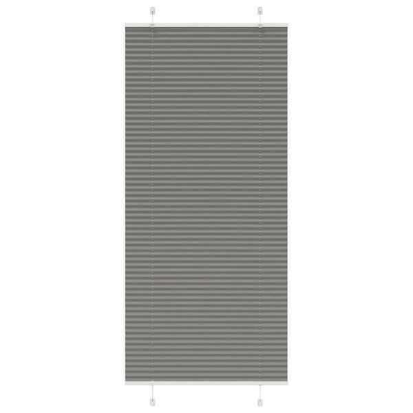 vidaXL Store plissé anthracite 100x200 cm largeur du tissu 99 4 cm