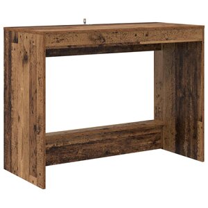 vidaXL Bureau de lit Bois ancien Bois d'ingénierie 100 x 45 x 75 cm
