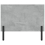 vidaXL Table basse gris béton 90x50x40 cm bois d'ingénierie