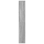 vidaXL Étagère séparatrice de pièce sonoma gris 67x25x161 5 cm