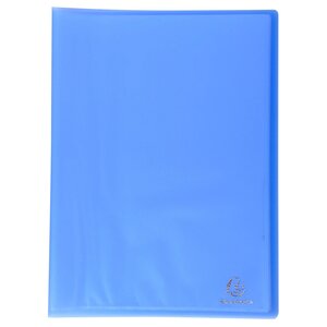 Protège-documents En Polypropylène Semi Rigide Chromaline 60 Vues - A4 - Bleu - X 12 - Exacompta