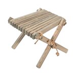 Repose pieds table basse lilly frêne