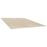 vidaXL Lattes de rechange pour sommier avec 48 lattes  2 pièces  100 x 200 cm