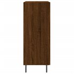 vidaXL Buffet chêne marron 69 5x34x90 cm bois d'ingénierie