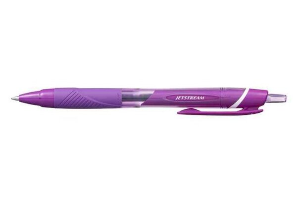 Stylo Roller Jetstream Mix SXN150C Rétract. Grip Pte Fine 0,7mm Violet UNI-BALL