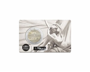 Musée du Louvre - L'Amour et Psyché à demi couchée Monnaie de 2€ commémorative