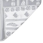 vidaXL Tapis d'extérieur ARAKIL Gris 140x200 cm PP