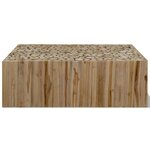 vidaXL Table basse Teck véritable 90x50x30 cm