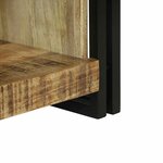 vidaXL Table basse 90x50x38 cm Bois brut de mangue