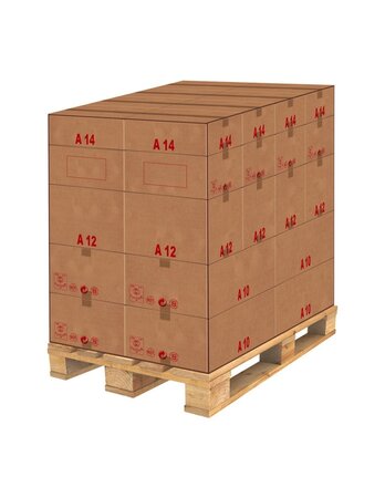 (lot  20 caisses) caisse carton palettisable a - norme ect - longueur de 300 à 600 mm 600 x 400 x 300 mm